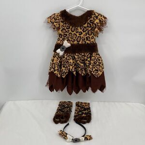 Source Unknown Leopard Print Kids Costume